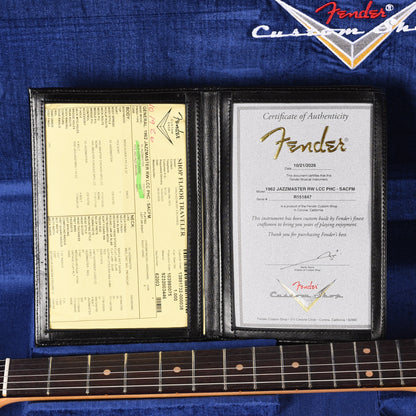 Fender Custom Shop 1962 Jazzmaster "Chicago Special" Deluxe Closet Classic Super Aged Charcoal Frost Metallic Electric Guitars