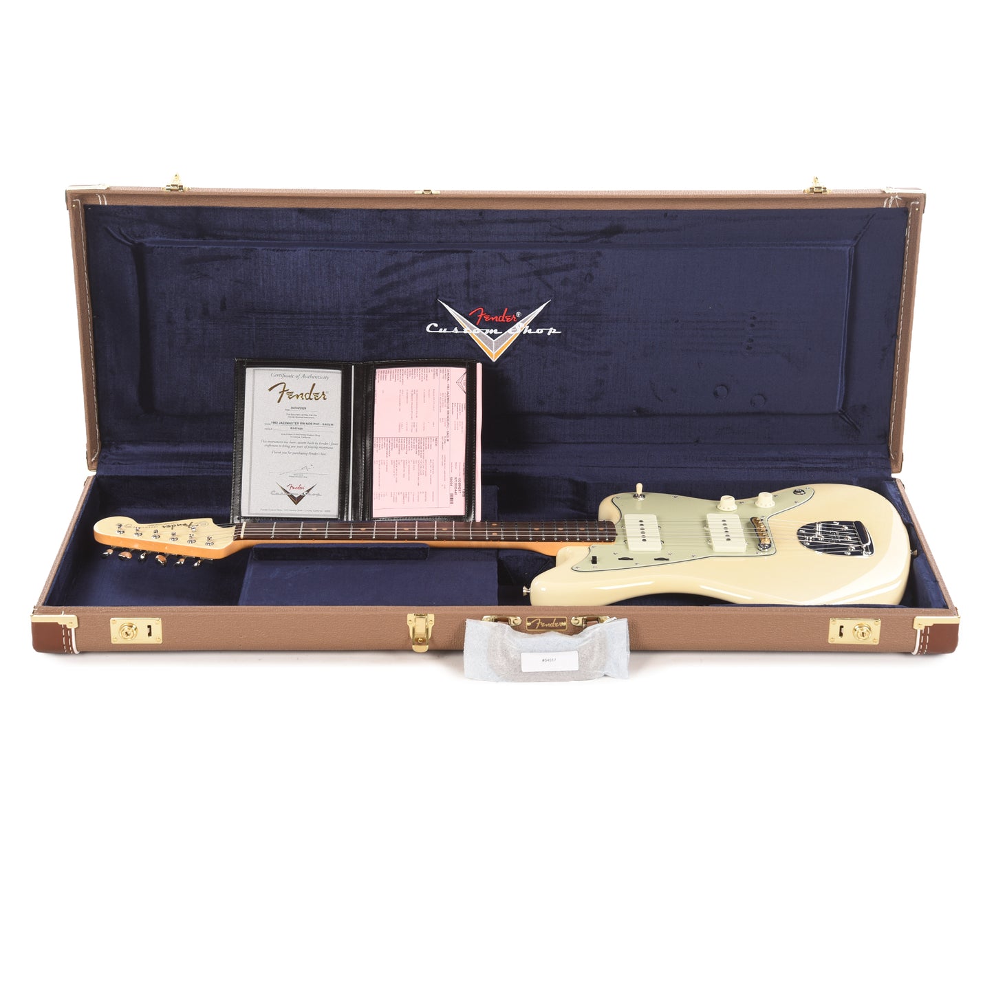 Fender Custom Shop 1962 Jazzmaster "Chicago Special" NOS Super Aged Olympic White Electric Guitars