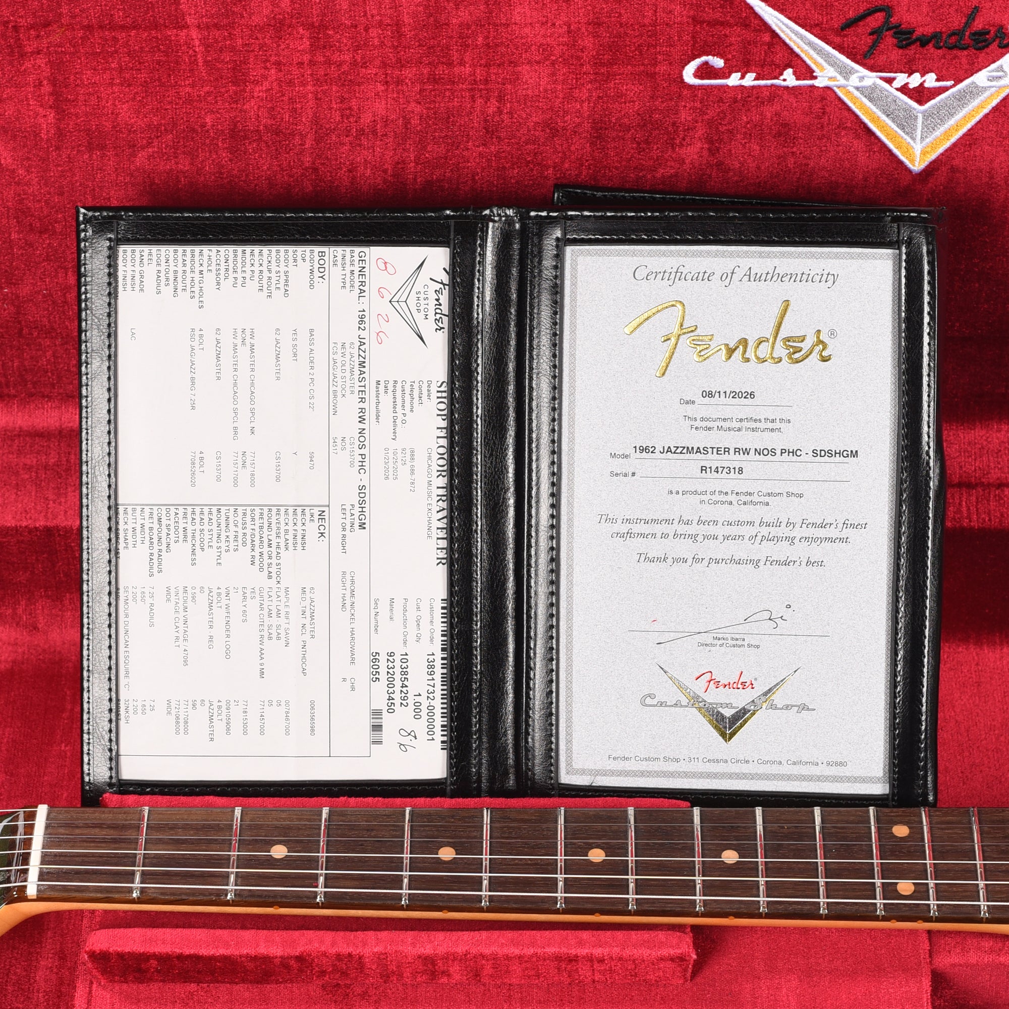 Fender Custom Shop 1962 Jazzmaster 