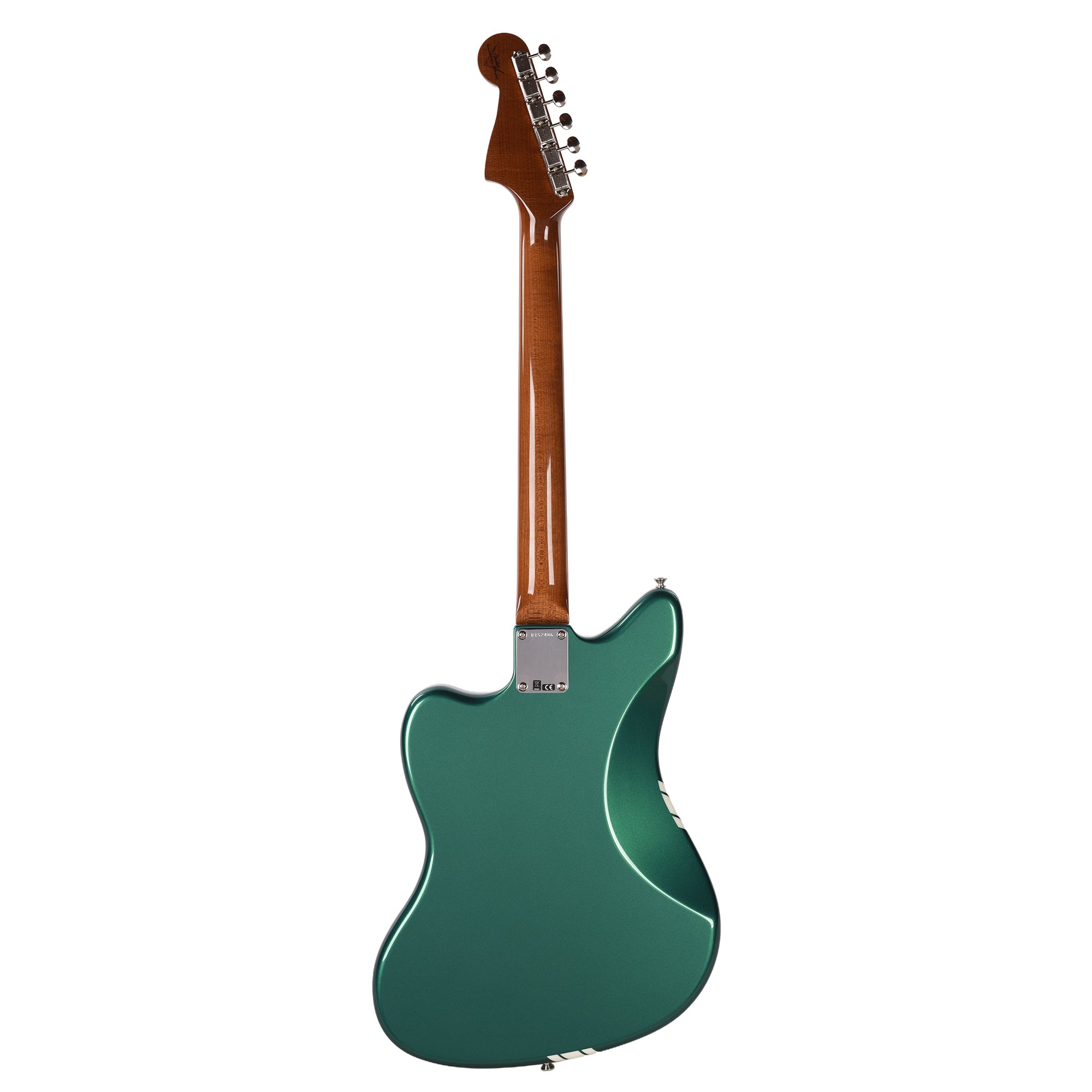 Fender Custom Shop 1962 Jazzmaster NOS British Racing Green w/Olympic White Competition Stripes Electric Guitars