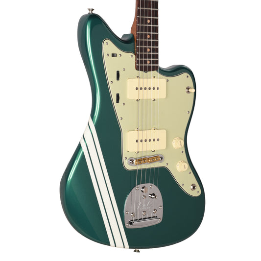 Fender Custom Shop 1962 Jazzmaster NOS British Racing Green w/Olympic White Competition Stripes Electric Guitars