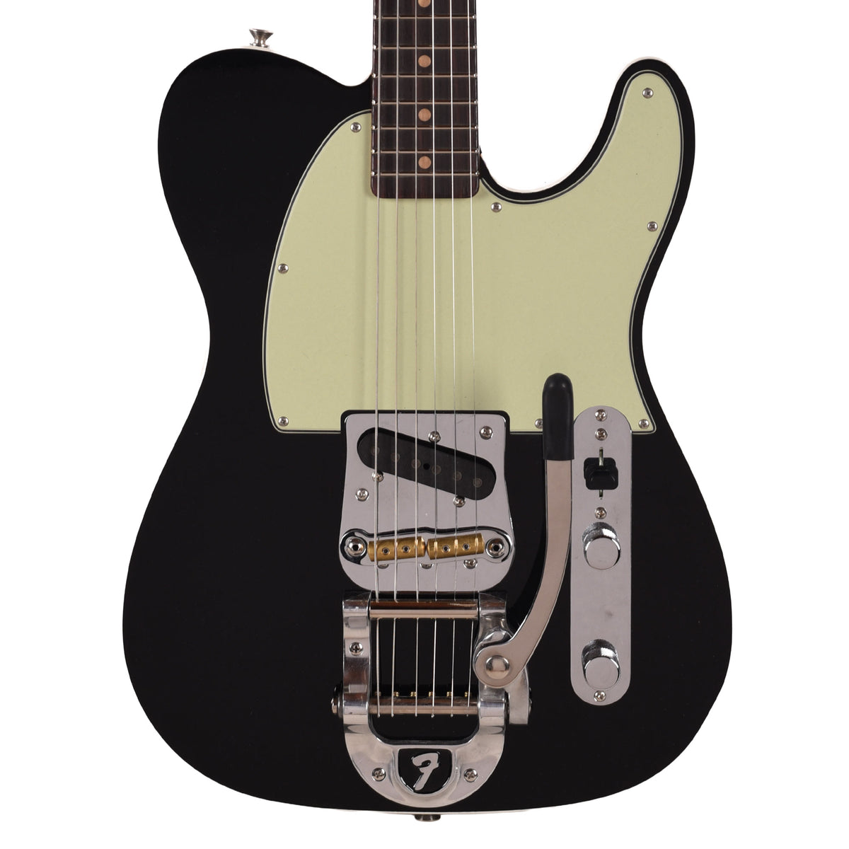Fender Custom Shop 1963 Esquire Bigsby Deluxe Closet Classic Black Electric Guitars