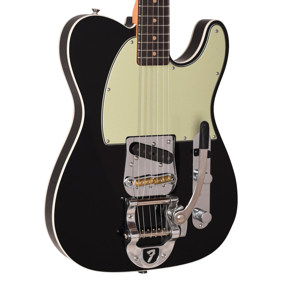 Fender Custom Shop 1963 Esquire Bigsby Deluxe Closet Classic Black Electric Guitars