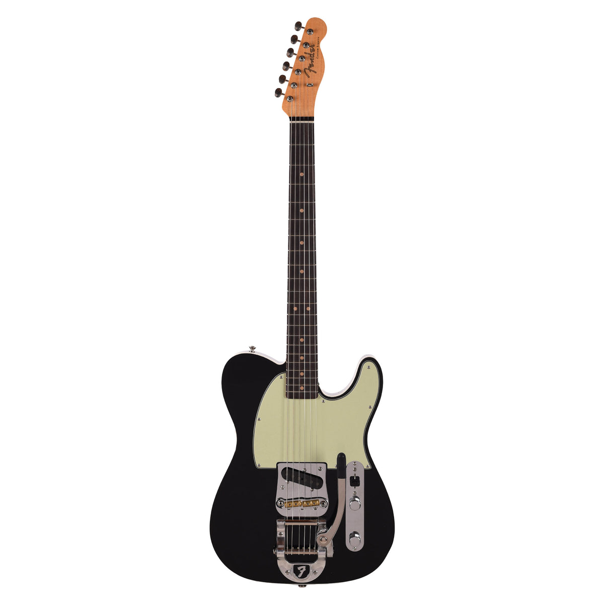 Fender Custom Shop 1963 Esquire Bigsby Deluxe Closet Classic Black Electric Guitars