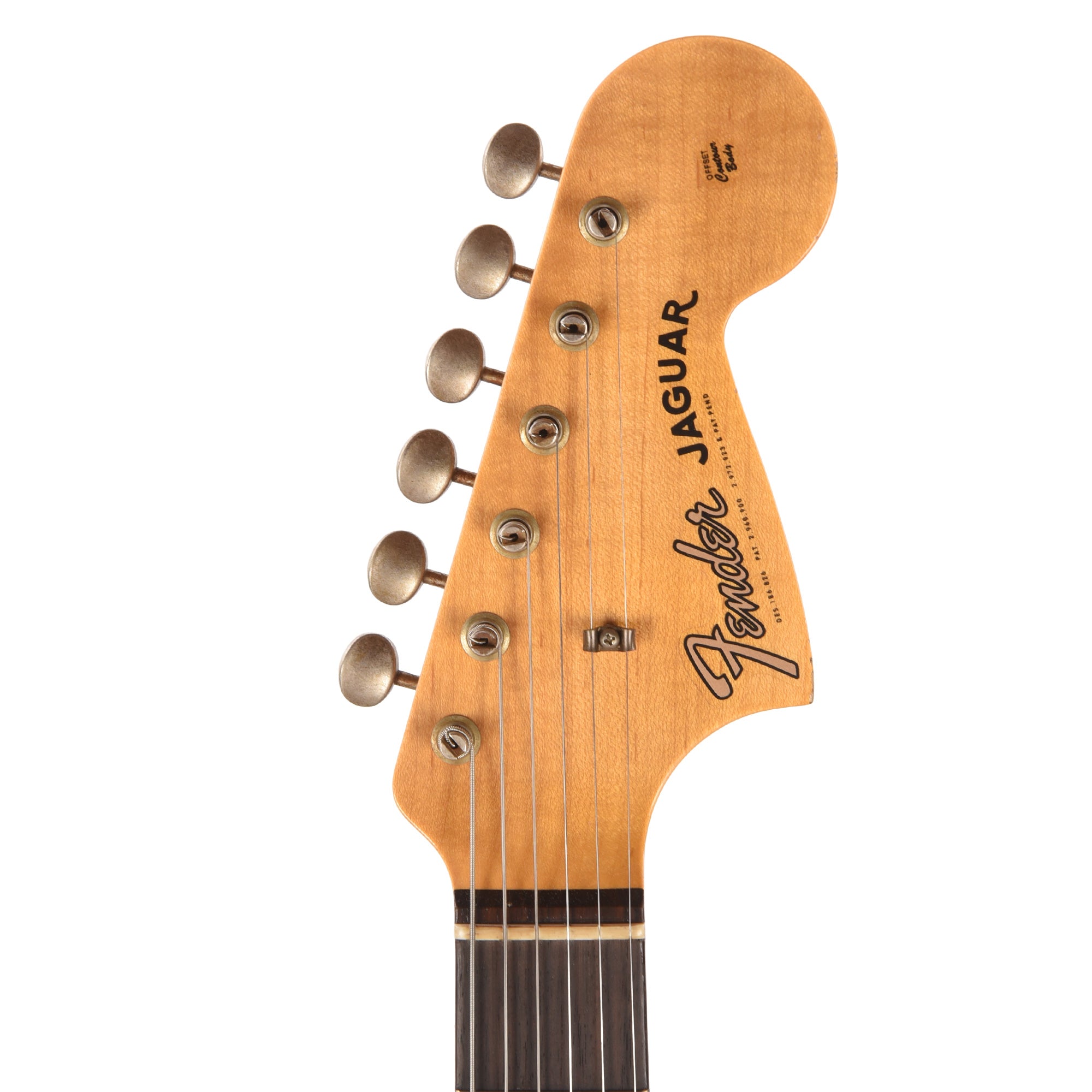 Fender Custom Shop 1963 Jaguar Journeyman Relic Super Aged Natural Electric Guitars