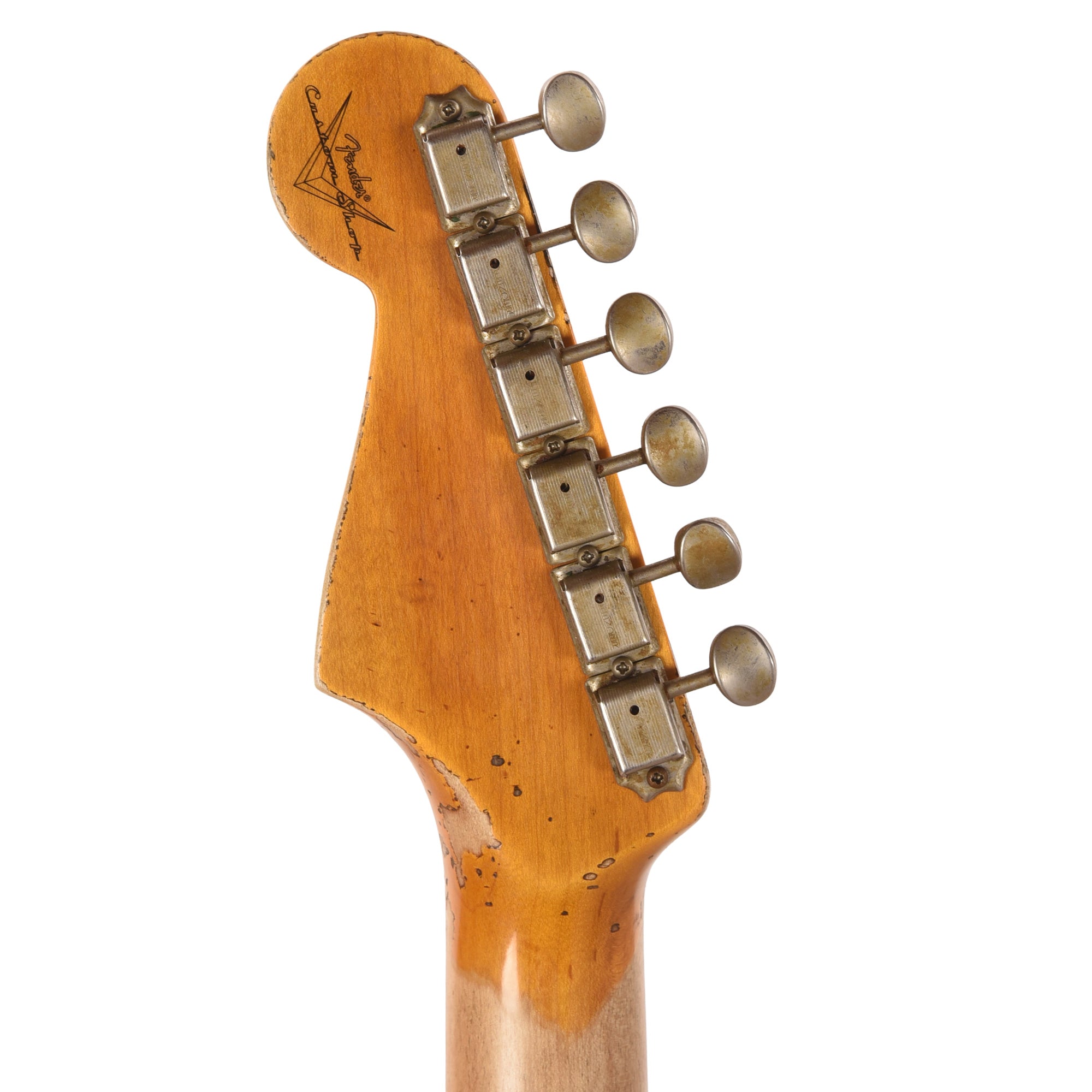 Fender Custom Shop 1963 Stratocaster Super Heavy Relic Super Faded Aged 3-Color Sunburst Electric Guitars