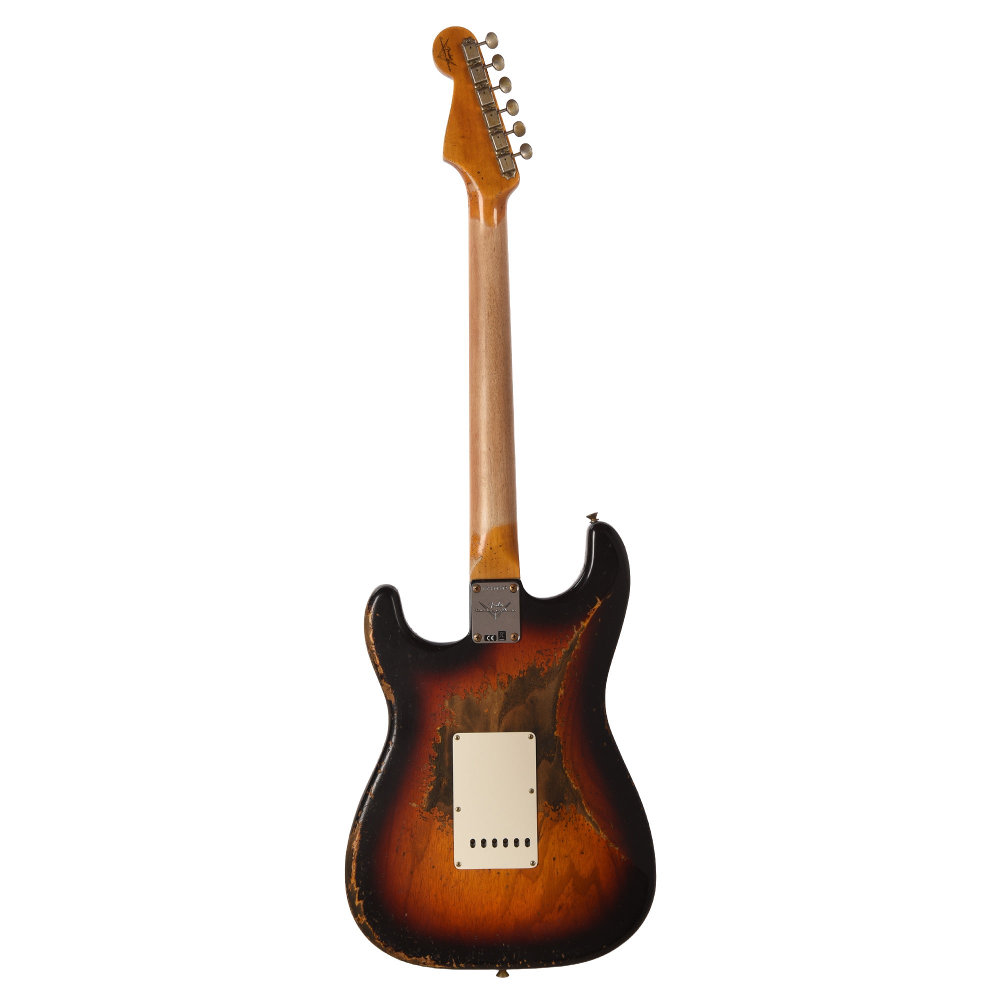 Fender Custom Shop 1963 Stratocaster Super Heavy Relic Super Faded Aged 3-Color Sunburst Electric Guitars