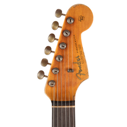 Fender Custom Shop 1963 Stratocaster Super Heavy Relic Super Faded Aged 3-Color Sunburst Electric Guitars