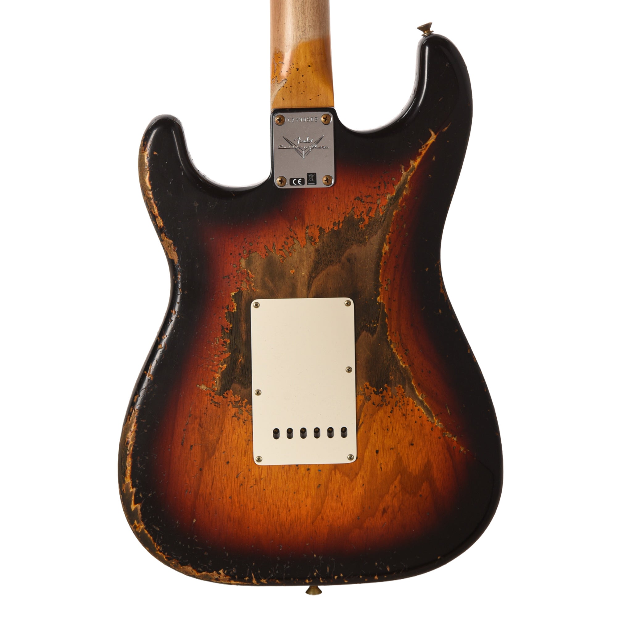 Fender Custom Shop 1963 Stratocaster Super Heavy Relic Super Faded Aged 3-Color Sunburst Electric Guitars