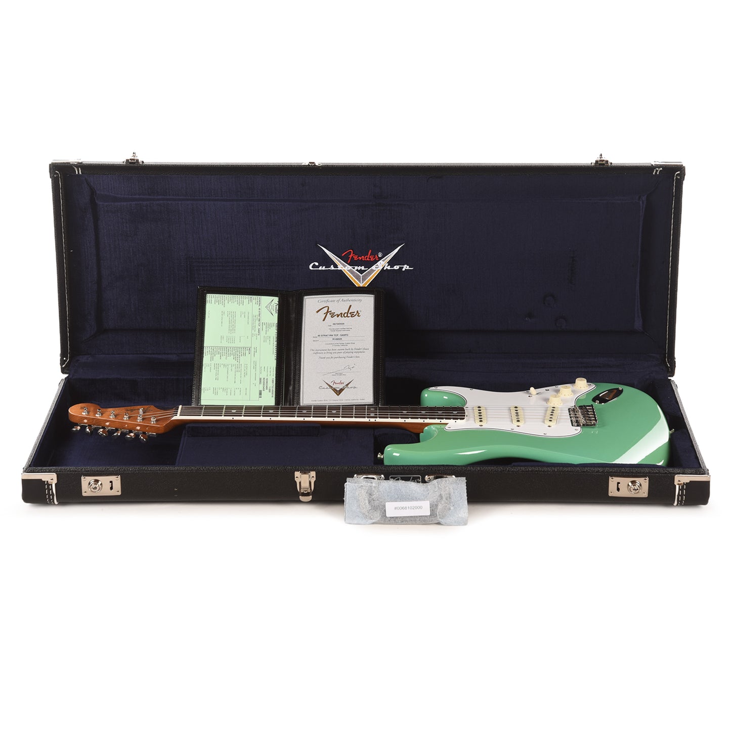 Fender Custom Shop 1965 Stratocaster "Chicago Special" Time Capsule Super Aged Sea Foam Green Electric Guitars