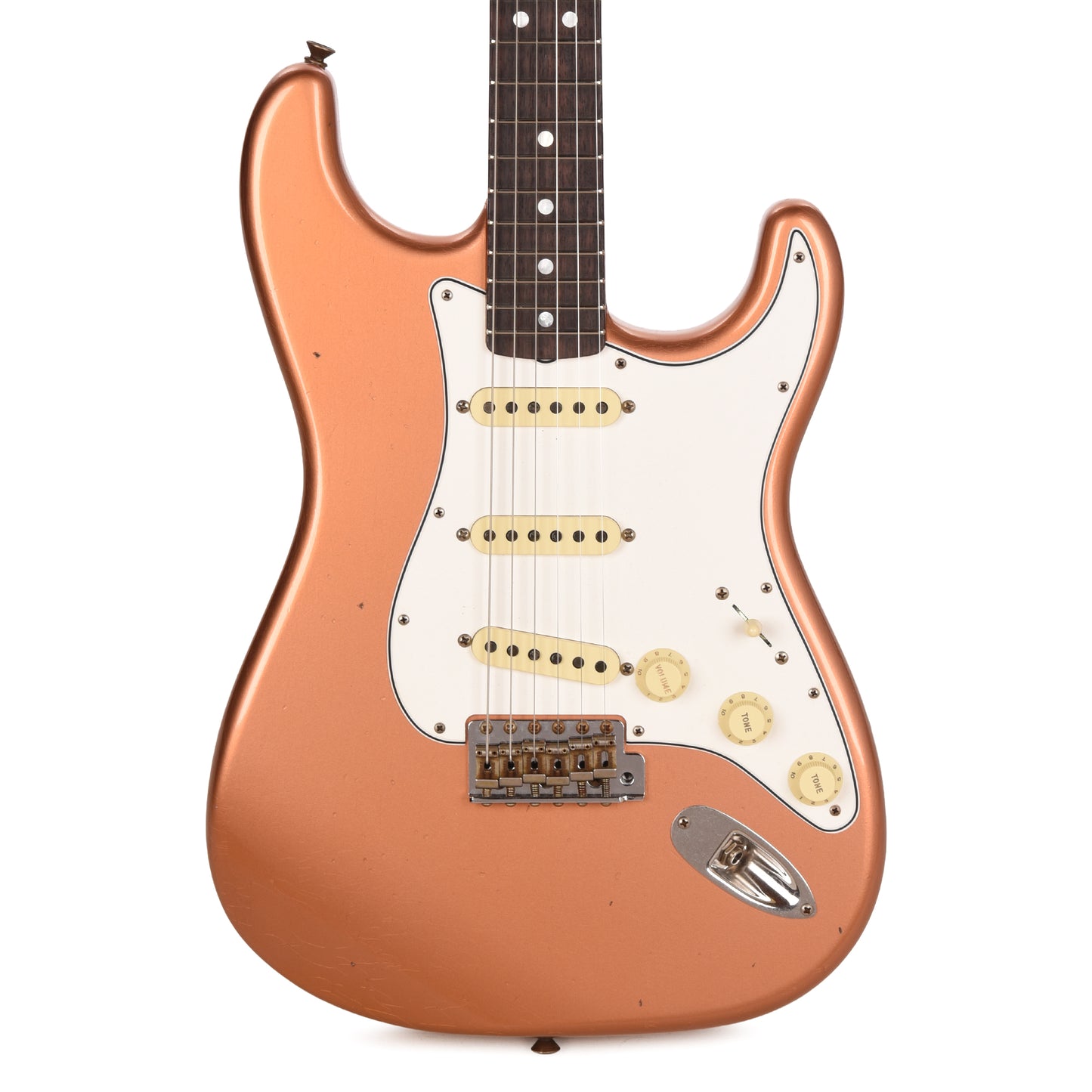 Fender Custom Shop 1965 Stratocaster Journeyman Relic Aged Copper Electric Guitars