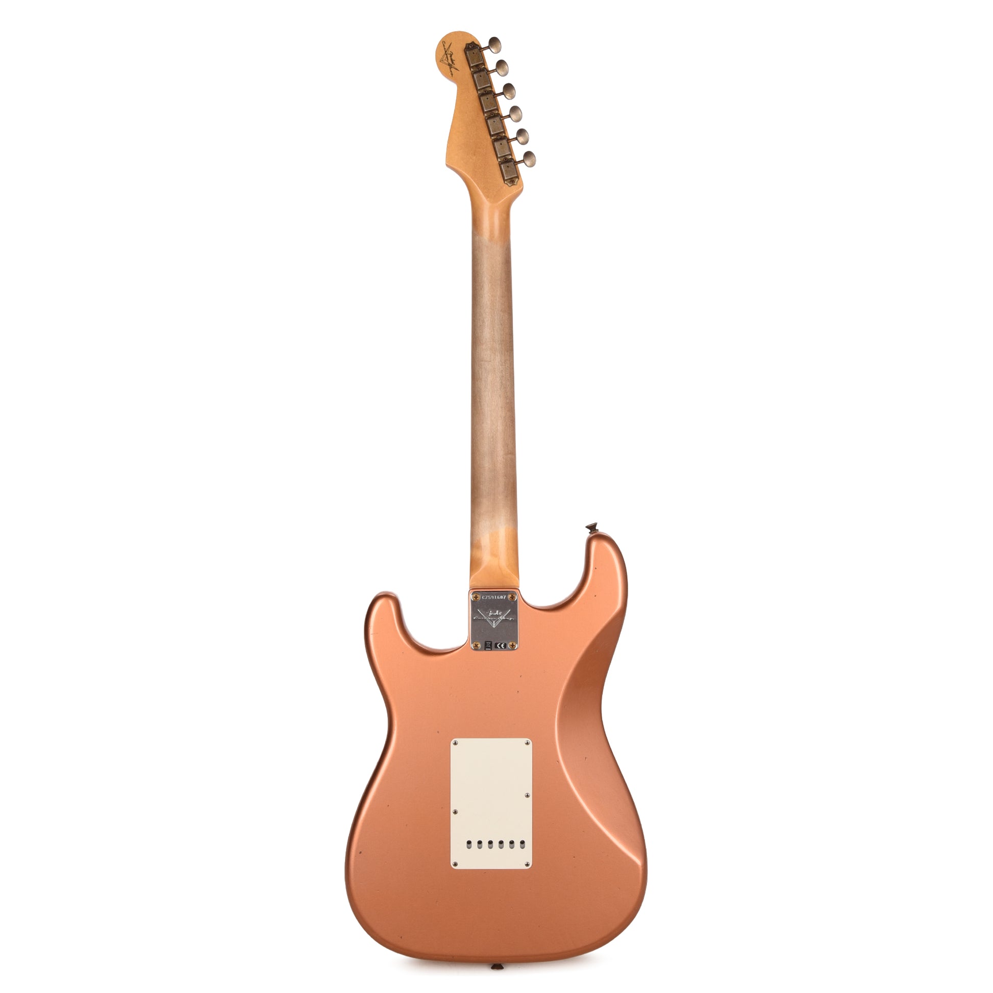 Fender Custom Shop 1965 Stratocaster Journeyman Relic Aged Copper Electric Guitars