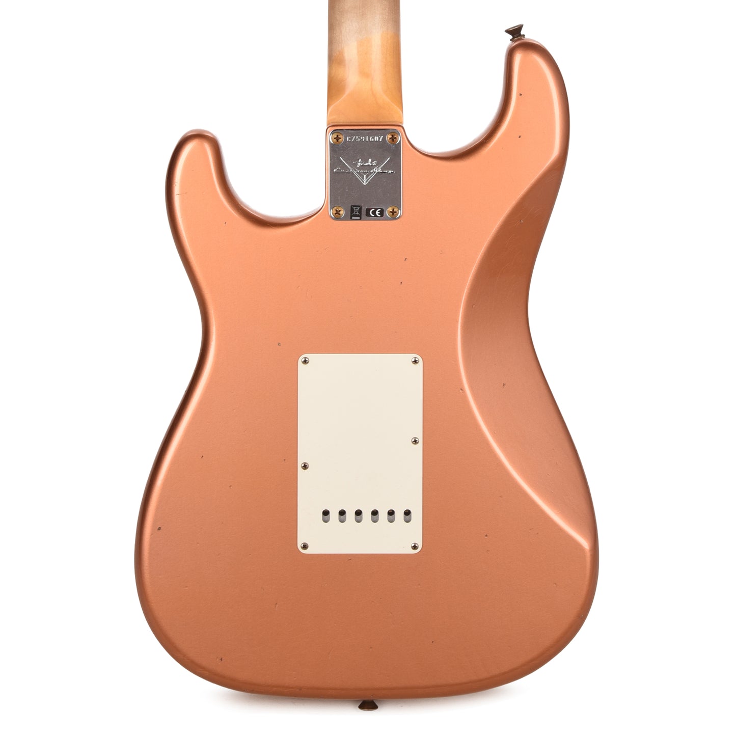 Fender Custom Shop 1965 Stratocaster Journeyman Relic Aged Copper Electric Guitars
