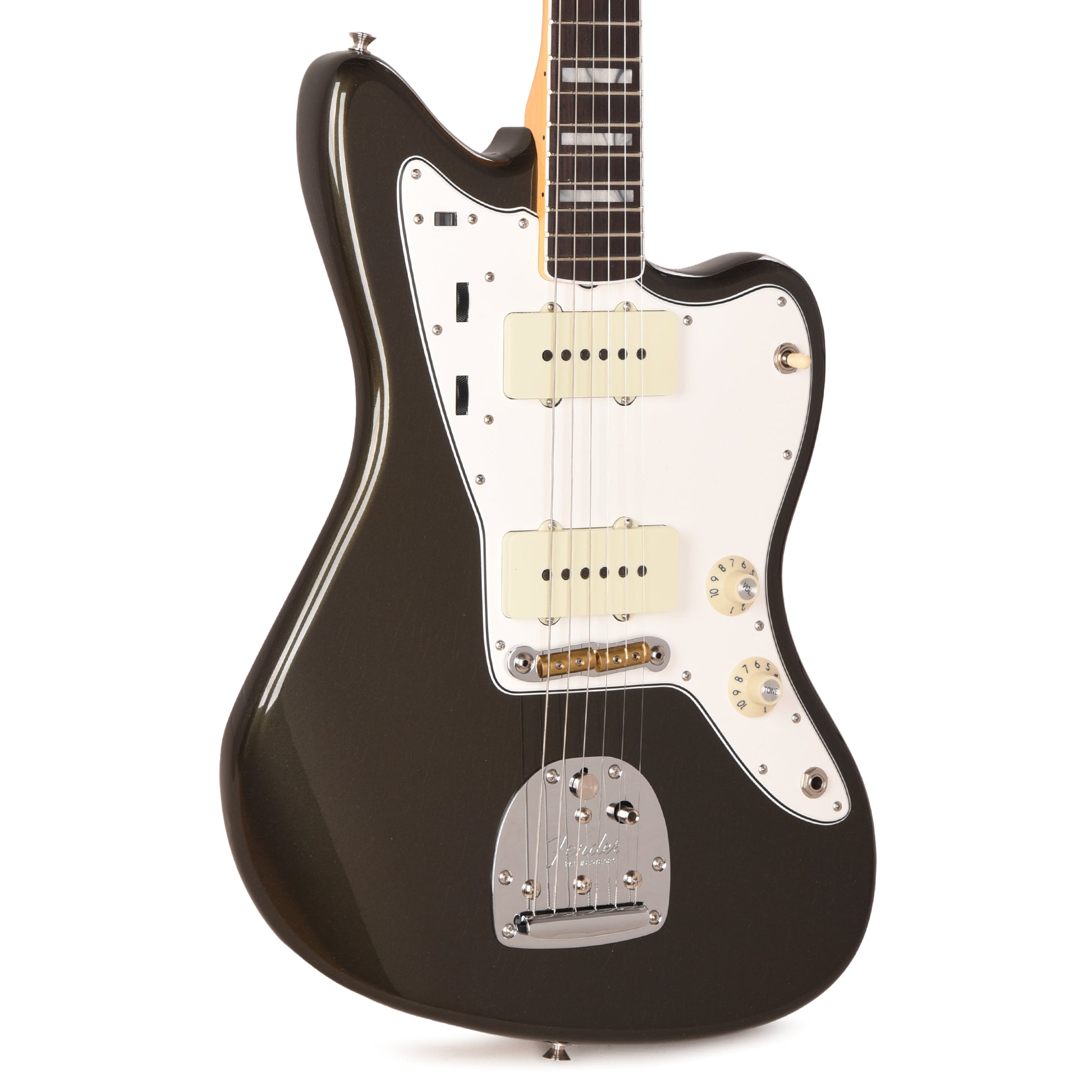 Fender Custom Shop 1966 Jazzmaster "Chicago Special" Deluxe Closet Classic Super Aged Charcoal Frost Metallic Electric Guitars