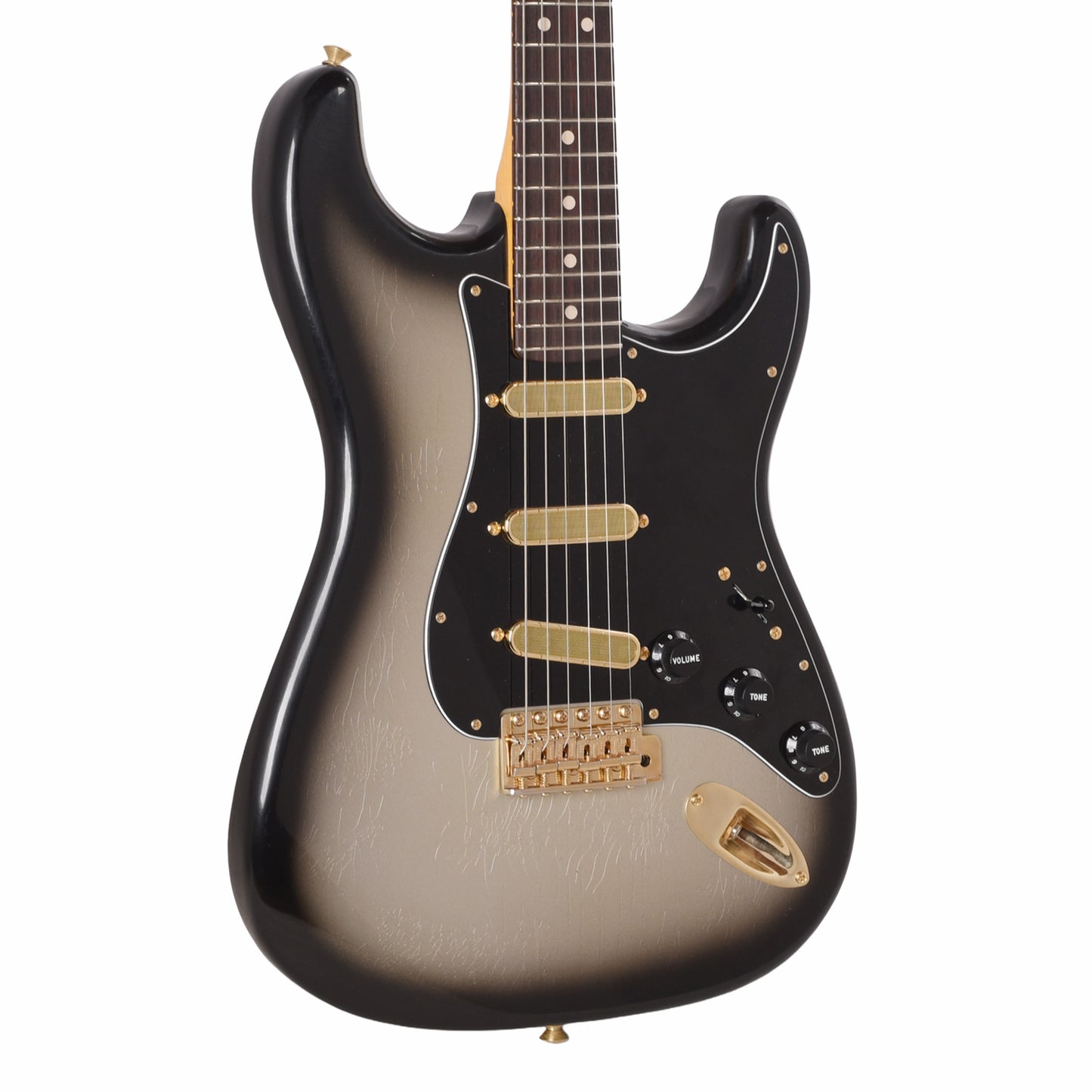 Fender Custom Shop 1966 Stratocaster Closet Classic Aged Silverburst w/5A Birdseye Maple Neck Master Built by Austin MacNutt Electric Guitars