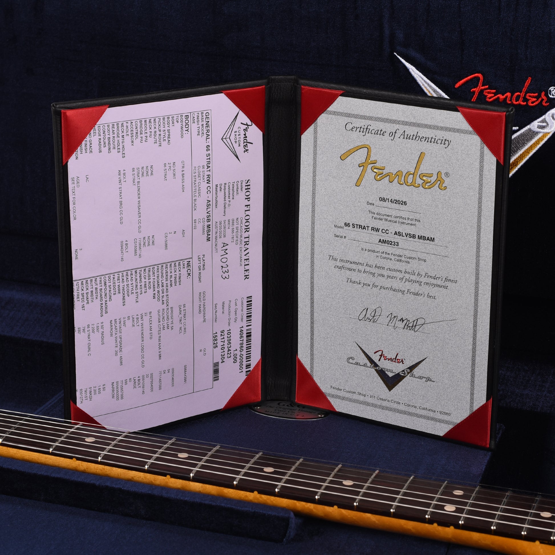 Fender Custom Shop 1966 Stratocaster Closet Classic Aged Silverburst w/5A Birdseye Maple Neck Master Built by Austin MacNutt Electric Guitars