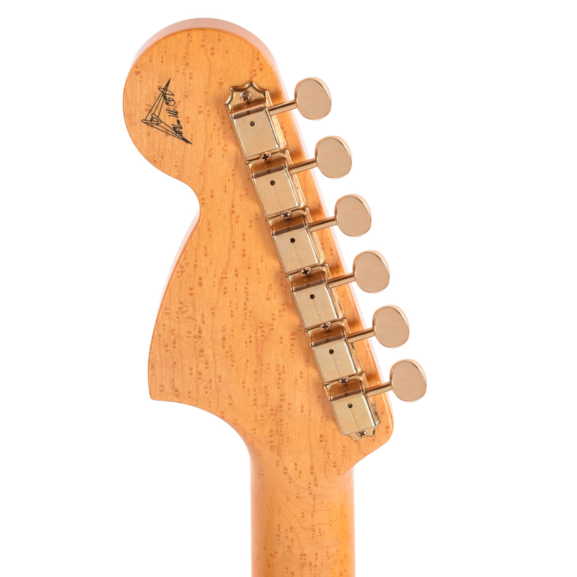 Fender Custom Shop 1966 Stratocaster Closet Classic Aged Silverburst w/5A Birdseye Maple Neck Master Built by Austin MacNutt Electric Guitars
