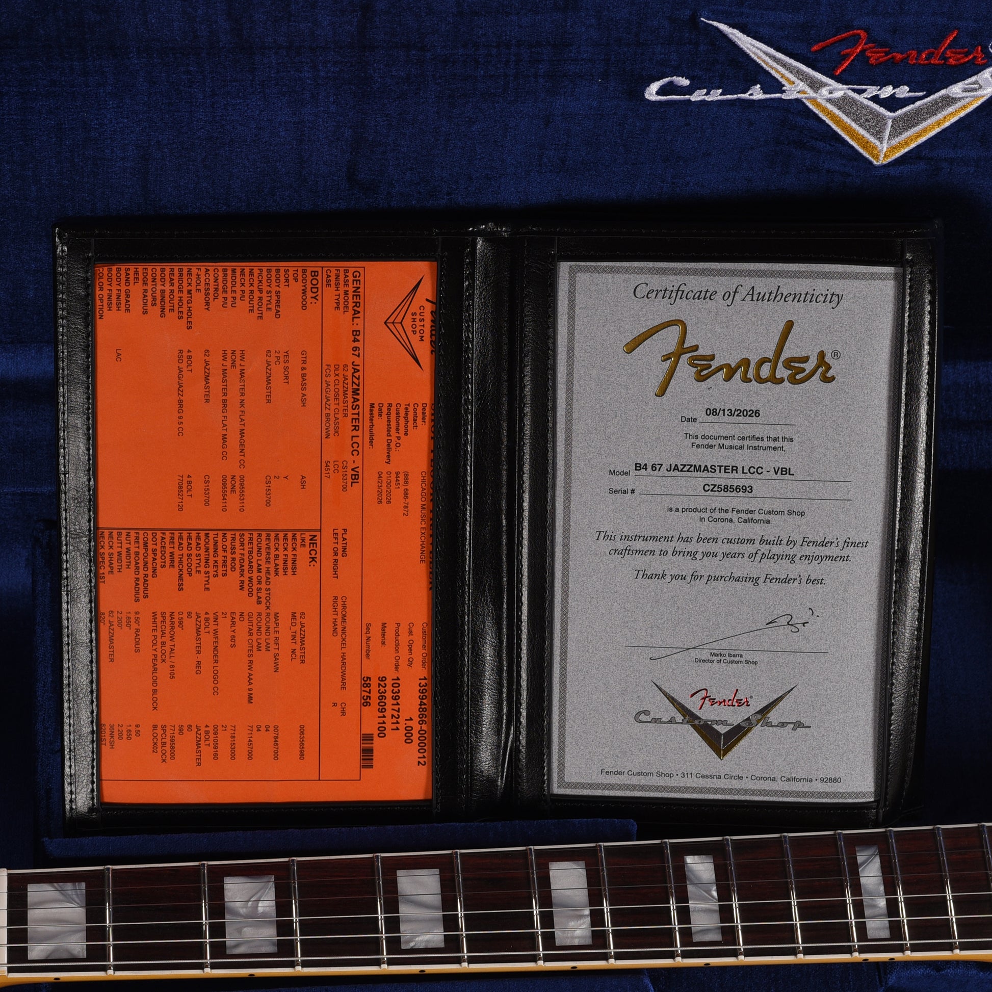 Fender Custom Shop 1967 Jazzmaster Deluxe Closet Classic Vintage Blonde Electric Guitars