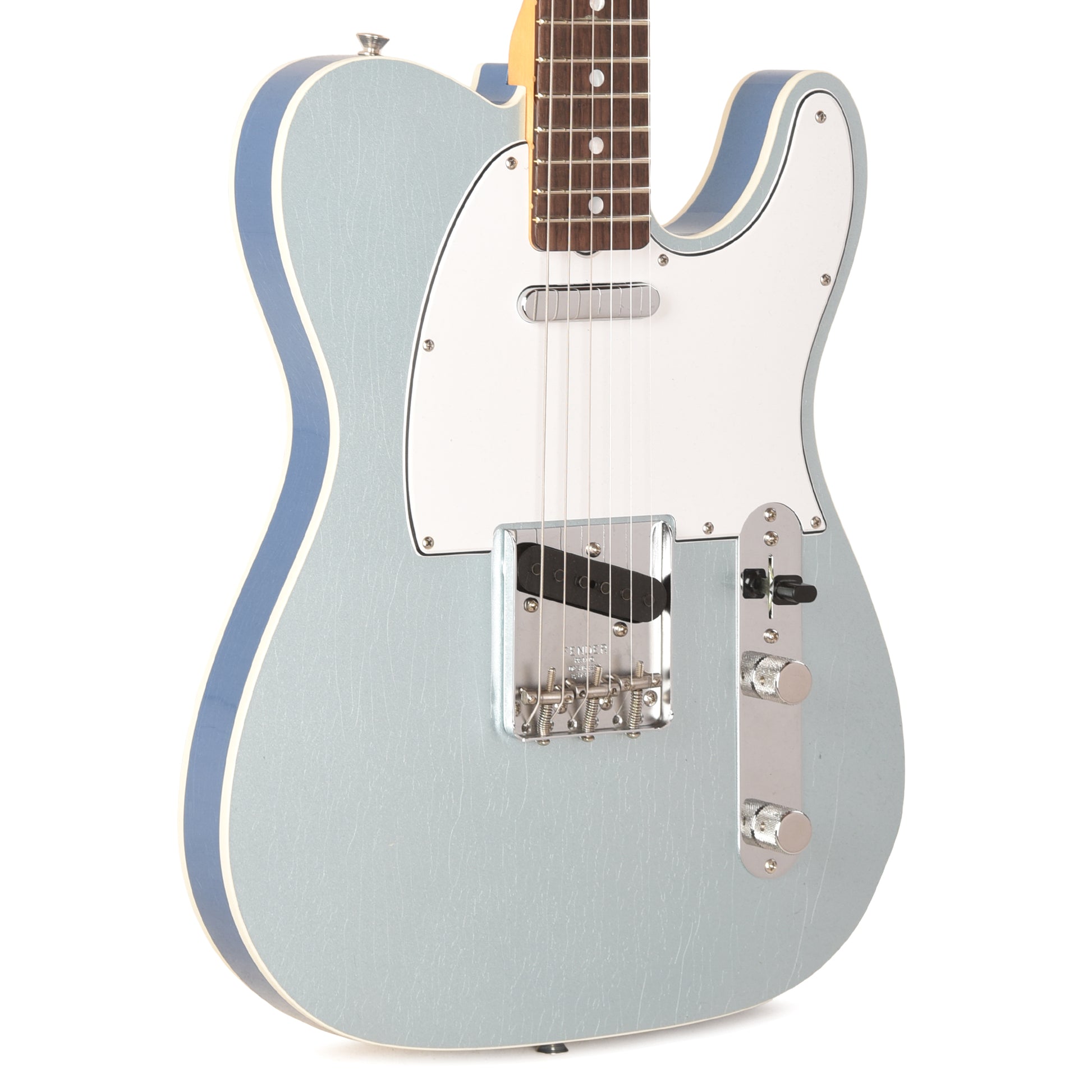 Fender Custom Shop 1968 Custom Telecaster "Chicago Special" Deluxe Closet Classic Firemist Silver Top & Back with Lake Placid Blue Side Electric Guitars