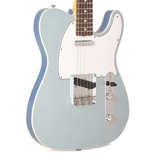 Fender Custom Shop 1968 Custom Telecaster "Chicago Special" Deluxe Closet Classic Firemist Silver Top & Back with Lake Placid Blue Side Electric Guitars