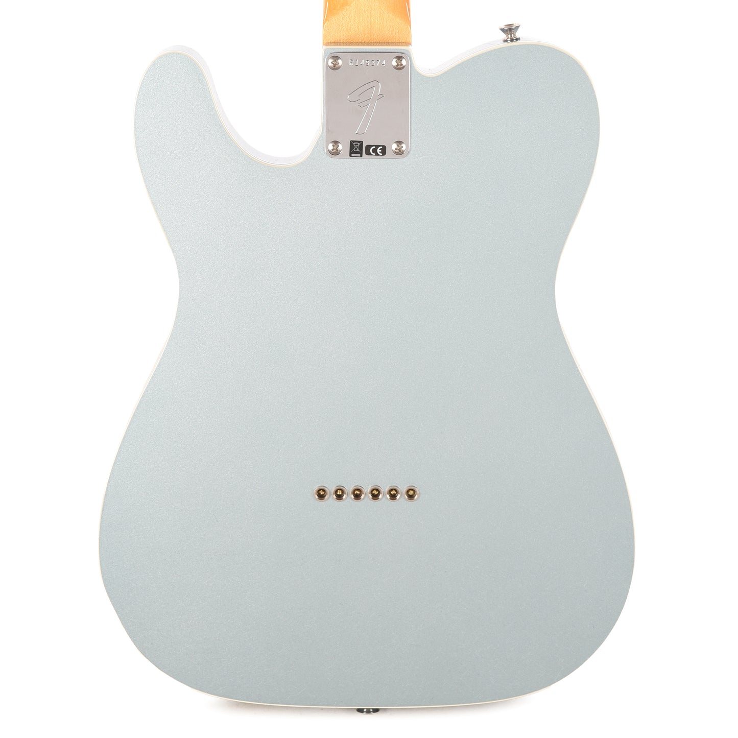 Fender Custom Shop 1968 Custom Telecaster "Chicago Special" Deluxe Closet Classic Firemist Silver Top & Back with Lake Placid Blue Side Electric Guitars