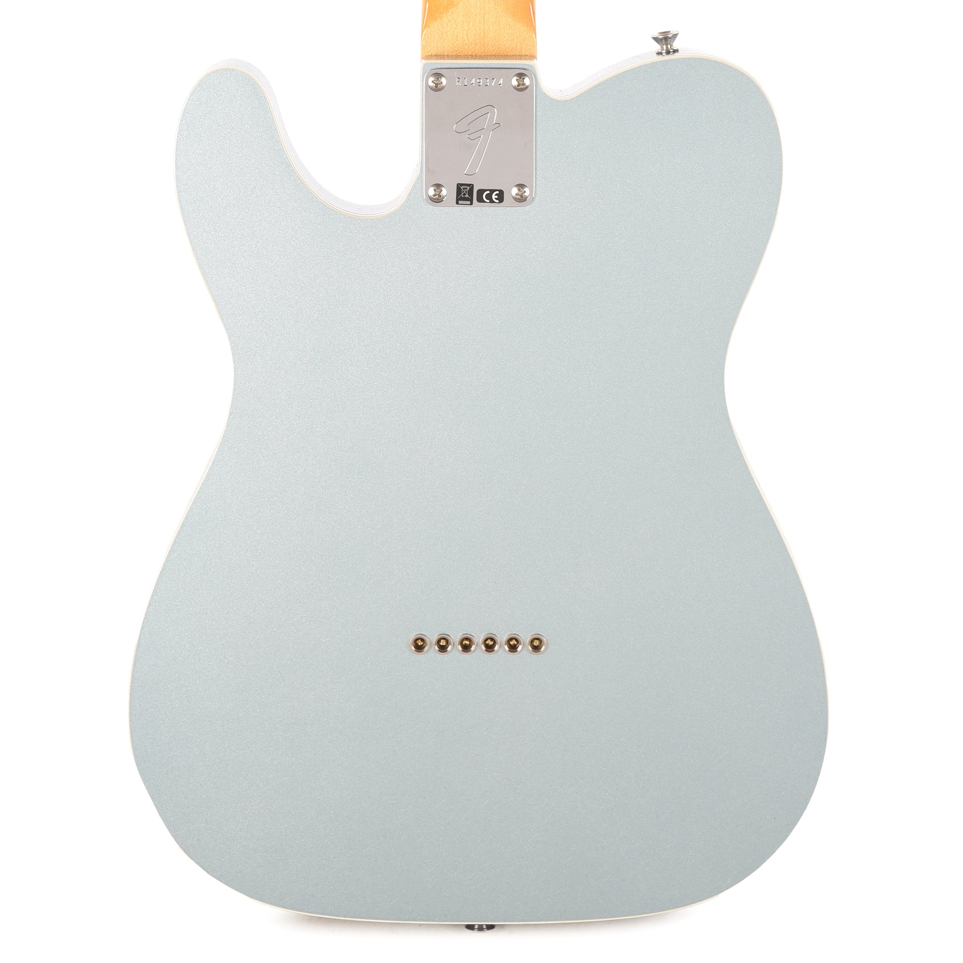 Fender Custom Shop 1968 Custom Telecaster "Chicago Special" Deluxe Closet Classic Firemist Silver Top & Back with Lake Placid Blue Side Electric Guitars