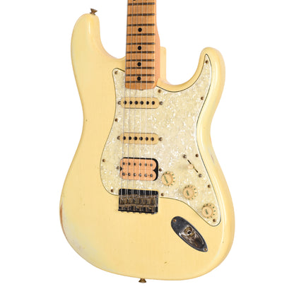 Fender Custom Shop 1968 Stratocaster Relic Aged Vintage White Over Olympic White Masterbuilder Apprentice Built By Everett Kowalski Electric Guitars