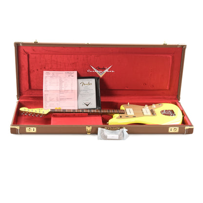 Fender Custom Shop 1970 Jazzmaster "Chicago Special" NOS Fluorescent Yellow Electric Guitars