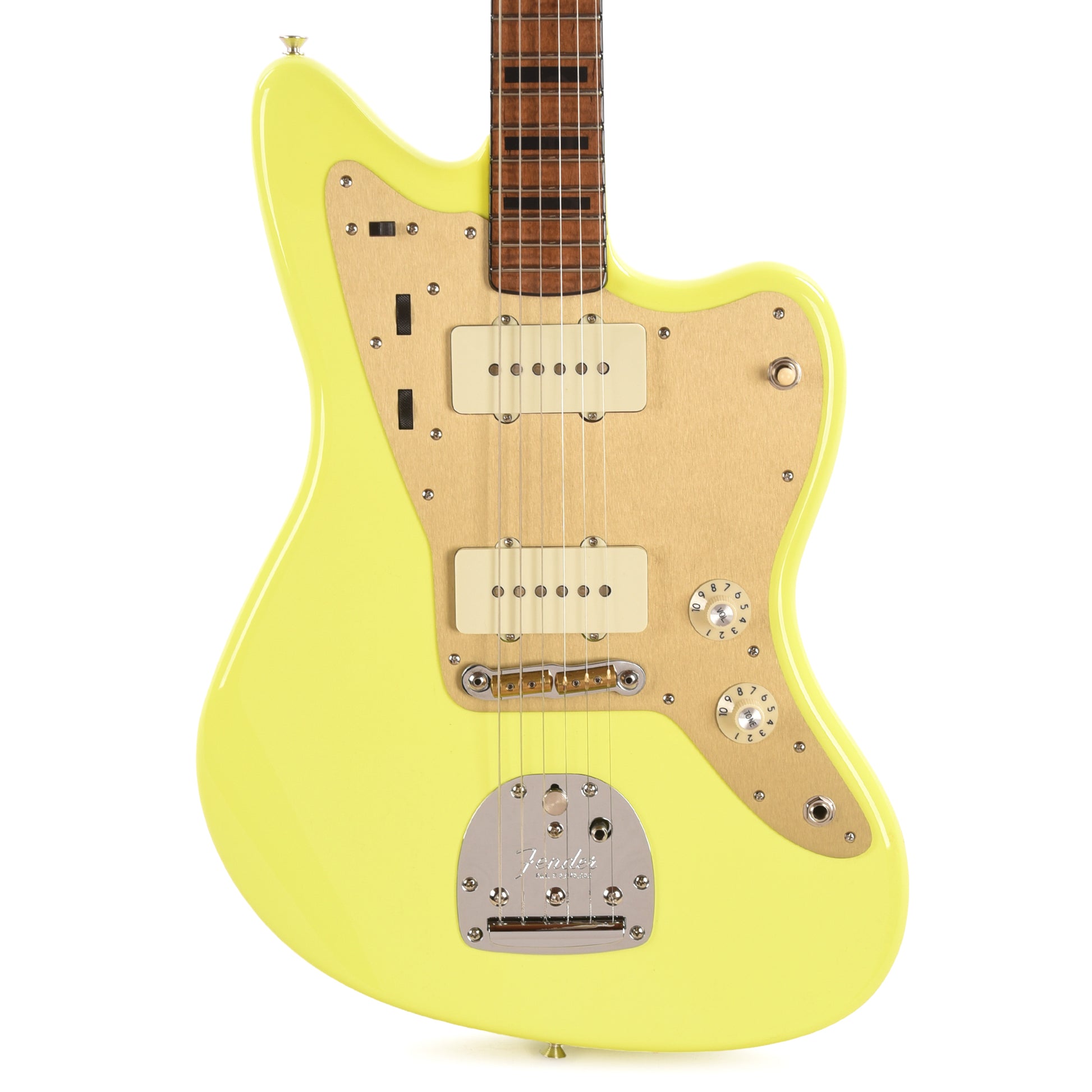 Fender Custom Shop 1970 Jazzmaster "Chicago Special" NOS Fluorescent Yellow Electric Guitars
