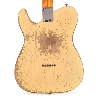 Fender Custom Shop 2026 Time Machine 1951 Telecaster Super Heavy Relic Aged Nocaster Blonde Super Heavy Relic Electric Guitars
