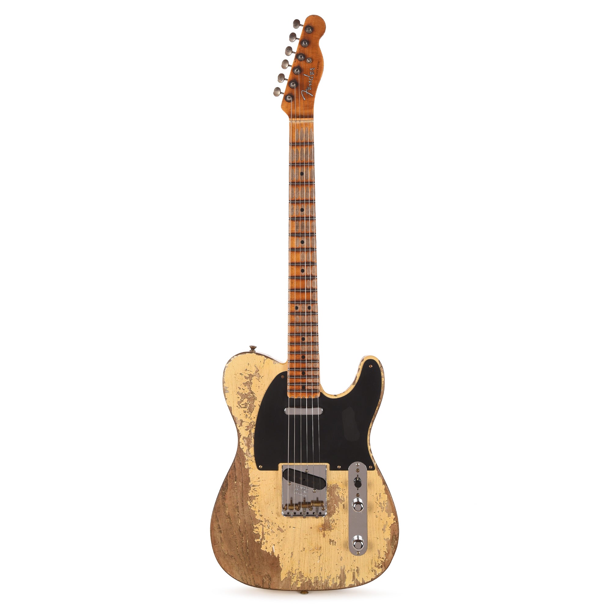 Fender Custom Shop 2026 Time Machine 1951 Telecaster Super Heavy Relic Aged Nocaster Blonde Super Heavy Relic Electric Guitars