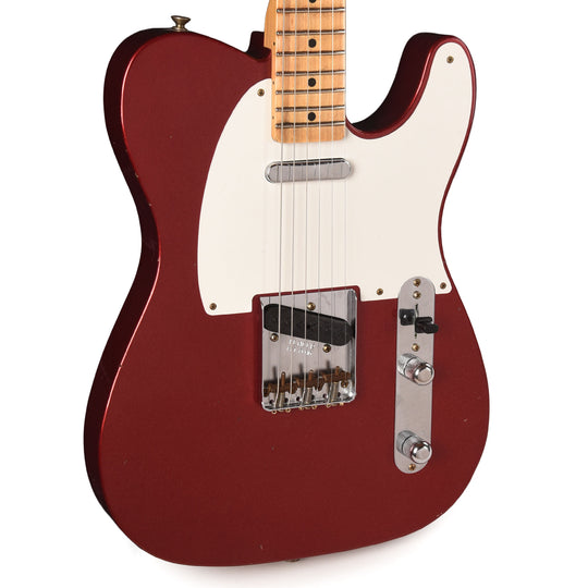 Fender Custom Shop 2026 Time Machine 1958 Top-Load Telecaster Journeyman Relic Firemist Red Electric Guitars