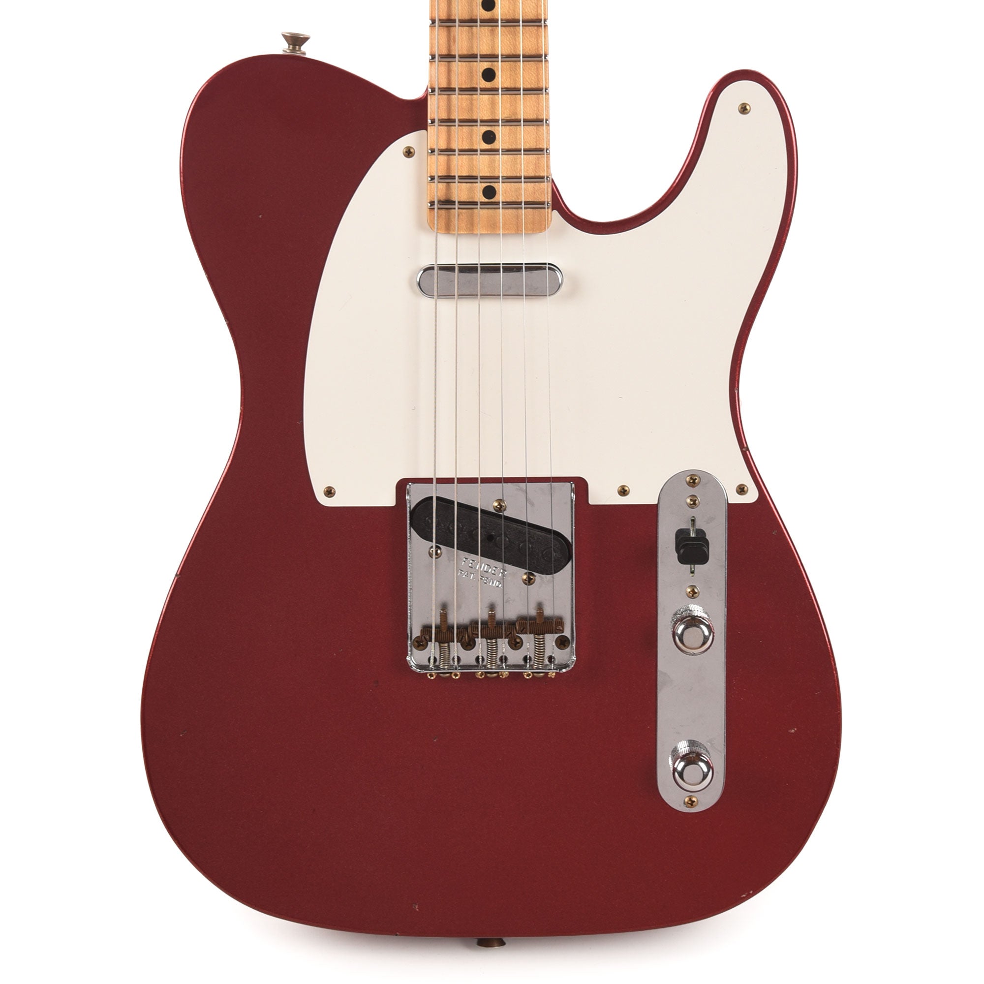 Fender Custom Shop 2026 Time Machine 1958 Top-Load Telecaster Journeyman Relic Firemist Red Electric Guitars