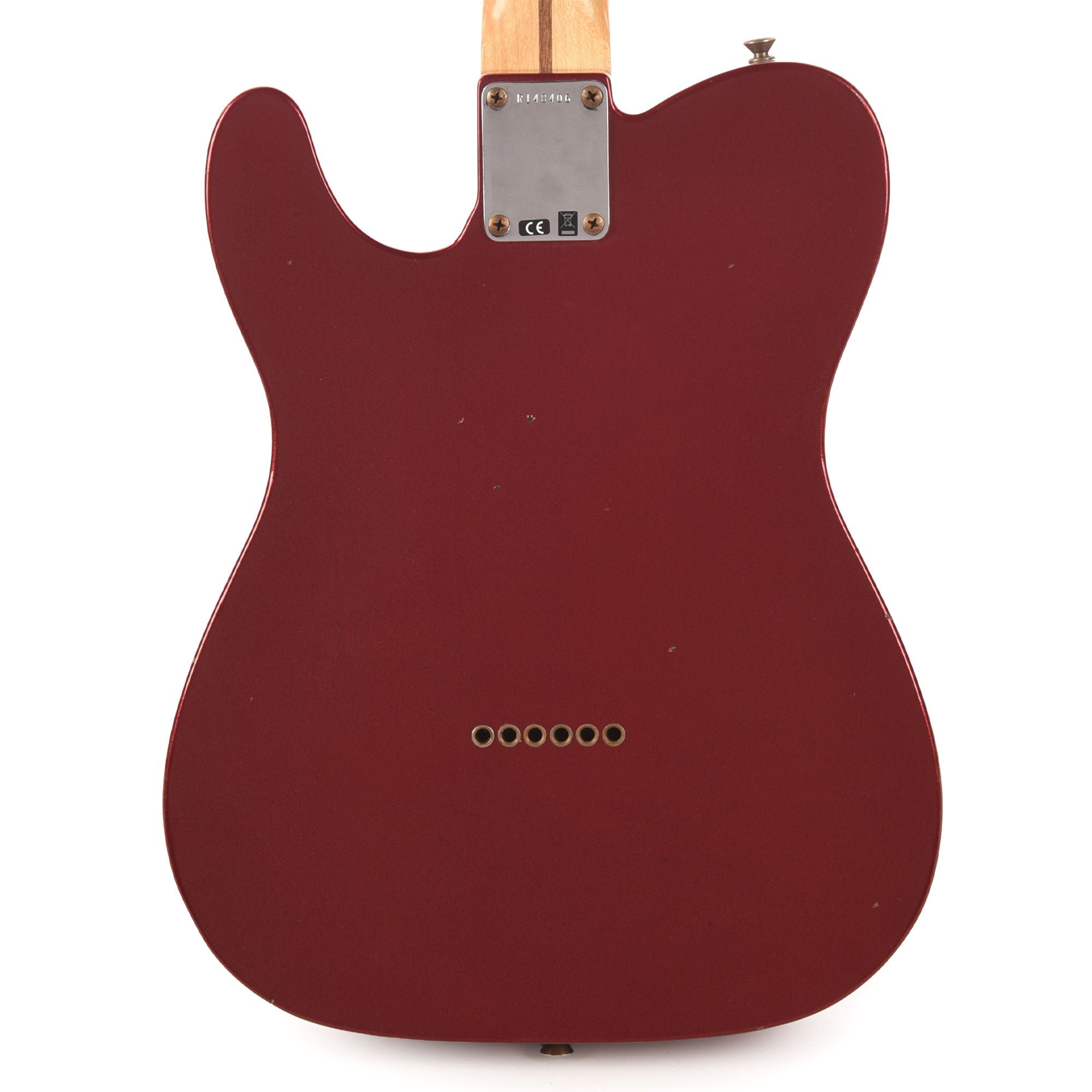 Fender Custom Shop 2026 Time Machine 1958 Top-Load Telecaster Journeyman Relic Firemist Red Electric Guitars