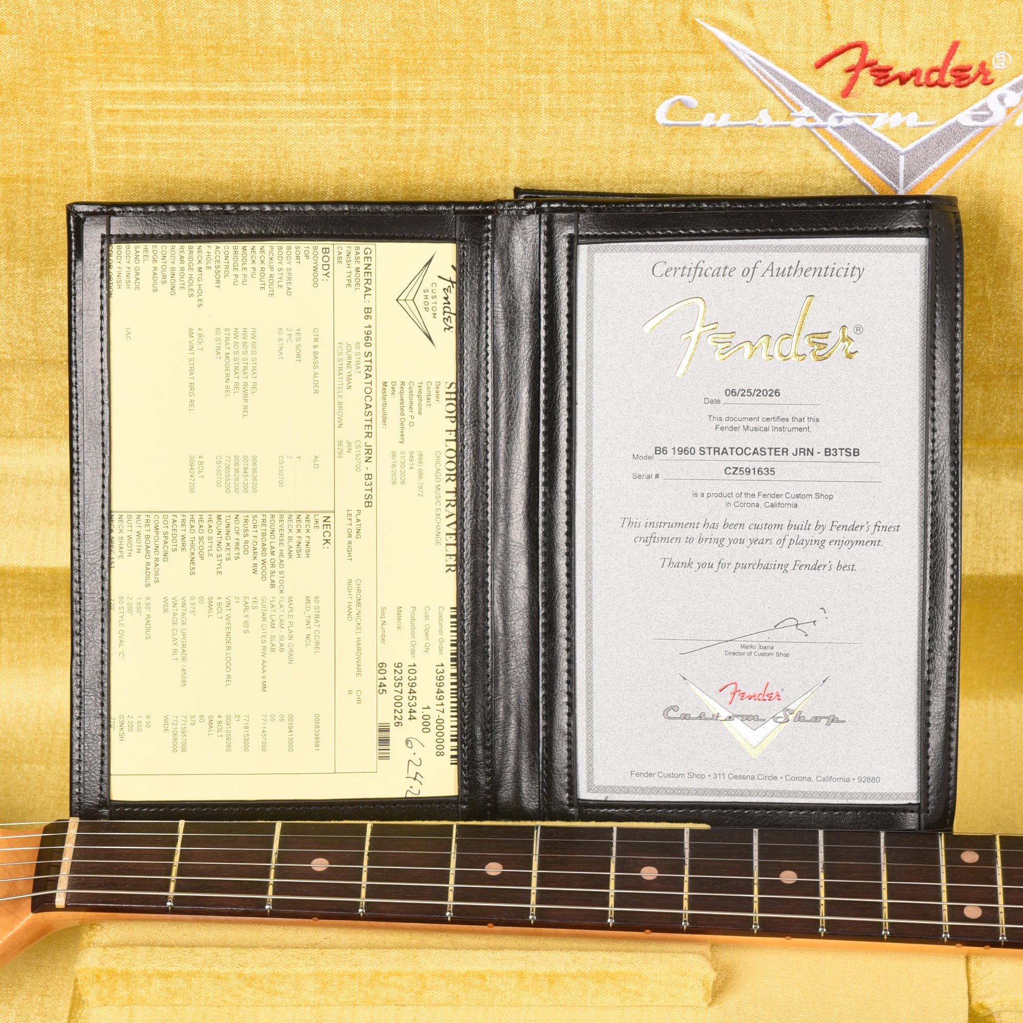 Fender Custom Shop 2026 Time Machine 1960 Stratocaster Journeyman Relic Bleached 3-Tone Sunburst Electric Guitars