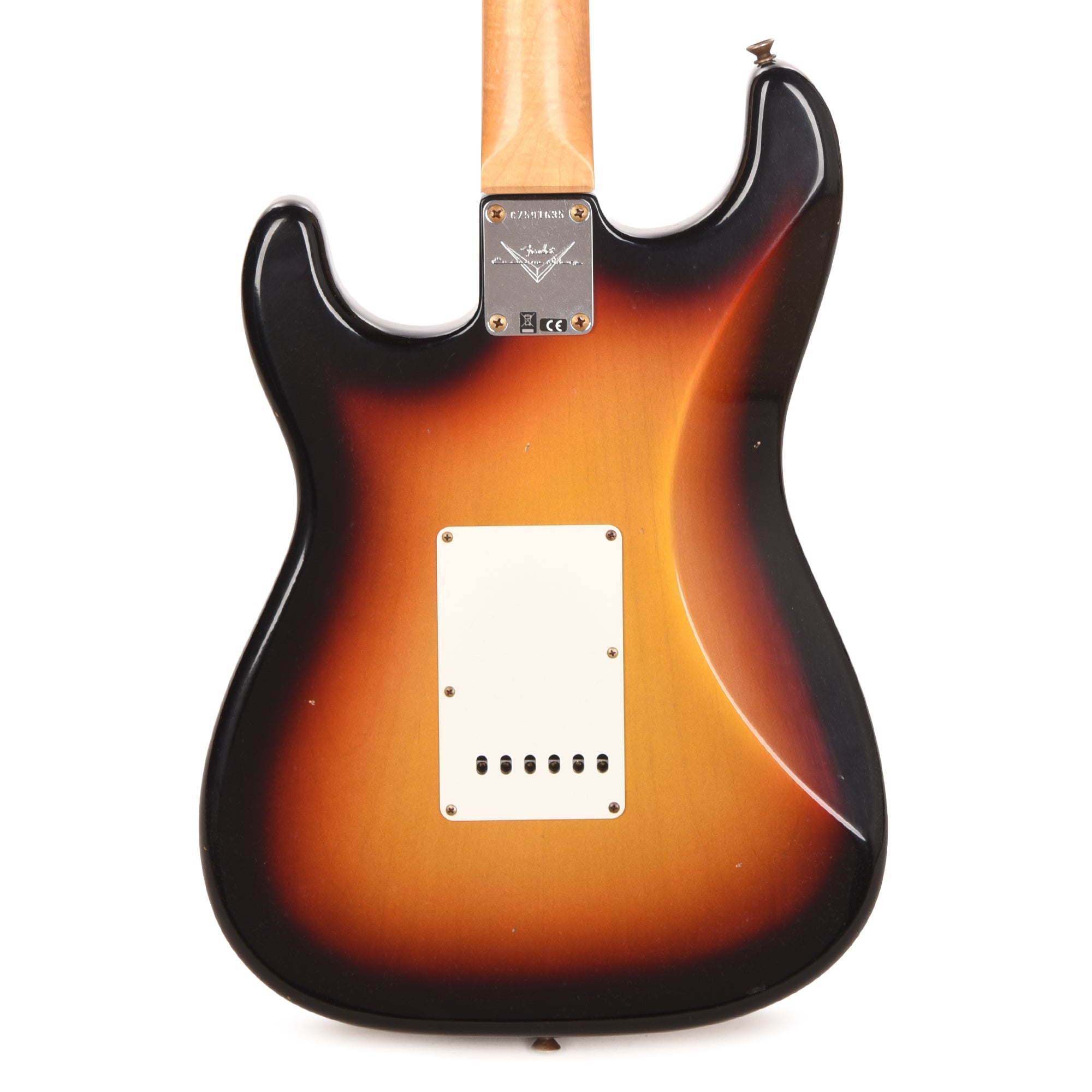 Fender Custom Shop 2026 Time Machine 1960 Stratocaster Journeyman Relic Bleached 3-Tone Sunburst Electric Guitars
