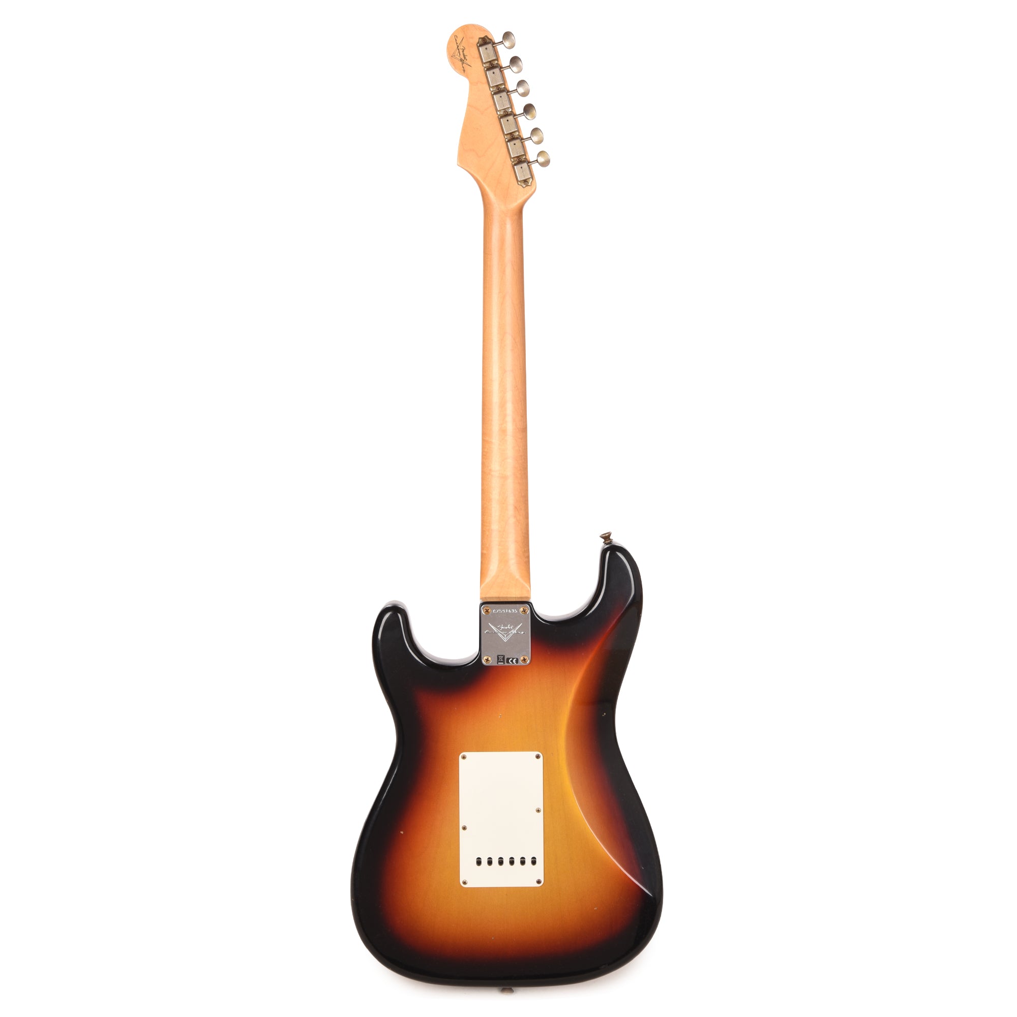 Fender Custom Shop 2026 Time Machine 1960 Stratocaster Journeyman Relic Bleached 3-Tone Sunburst Electric Guitars