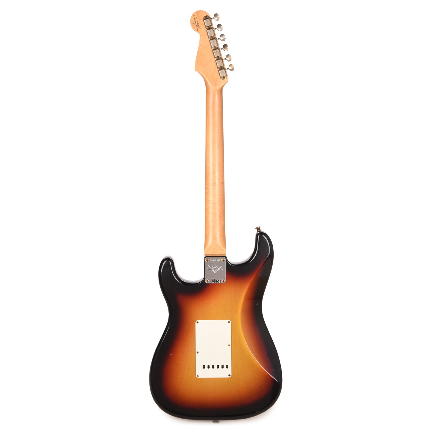 Fender Custom Shop 2026 Time Machine 1960 Stratocaster Journeyman Relic Bleached 3-Tone Sunburst Electric Guitars