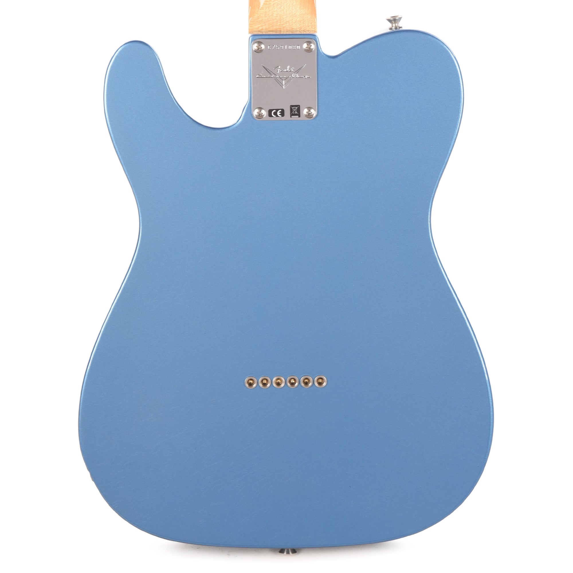 Fender Custom Shop 2026 Time Machine 1966 Telecaster Deluxe Closet Classic Aged Lake Placid Blue Electric Guitars