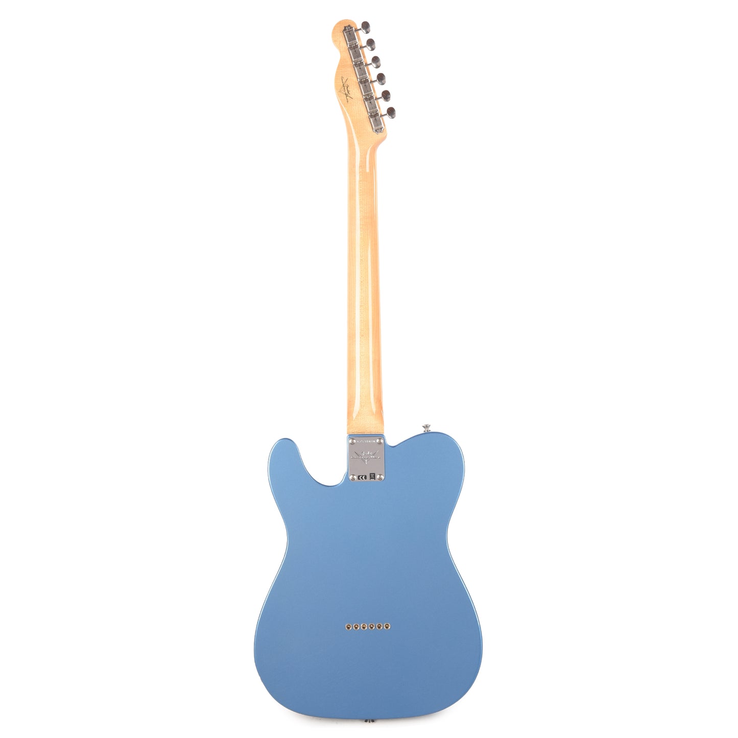 Fender Custom Shop 2026 Time Machine 1966 Telecaster Deluxe Closet Classic Aged Lake Placid Blue Electric Guitars