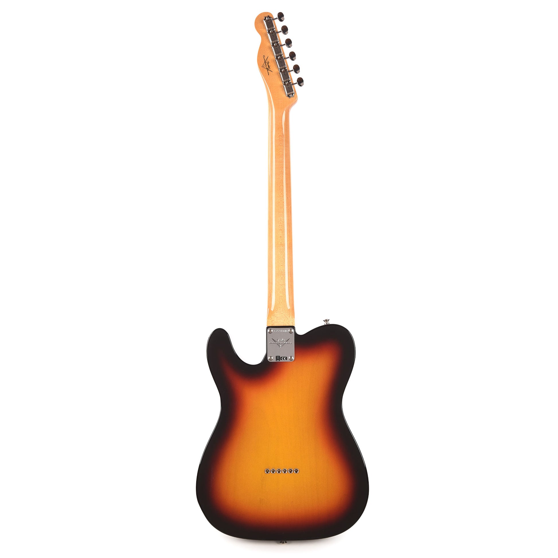 Fender Custom Shop 2026 Time Machine 1966 Telecaster Deluxe Closet Classic Bleached 3-Tone Sunburst Electric Guitars