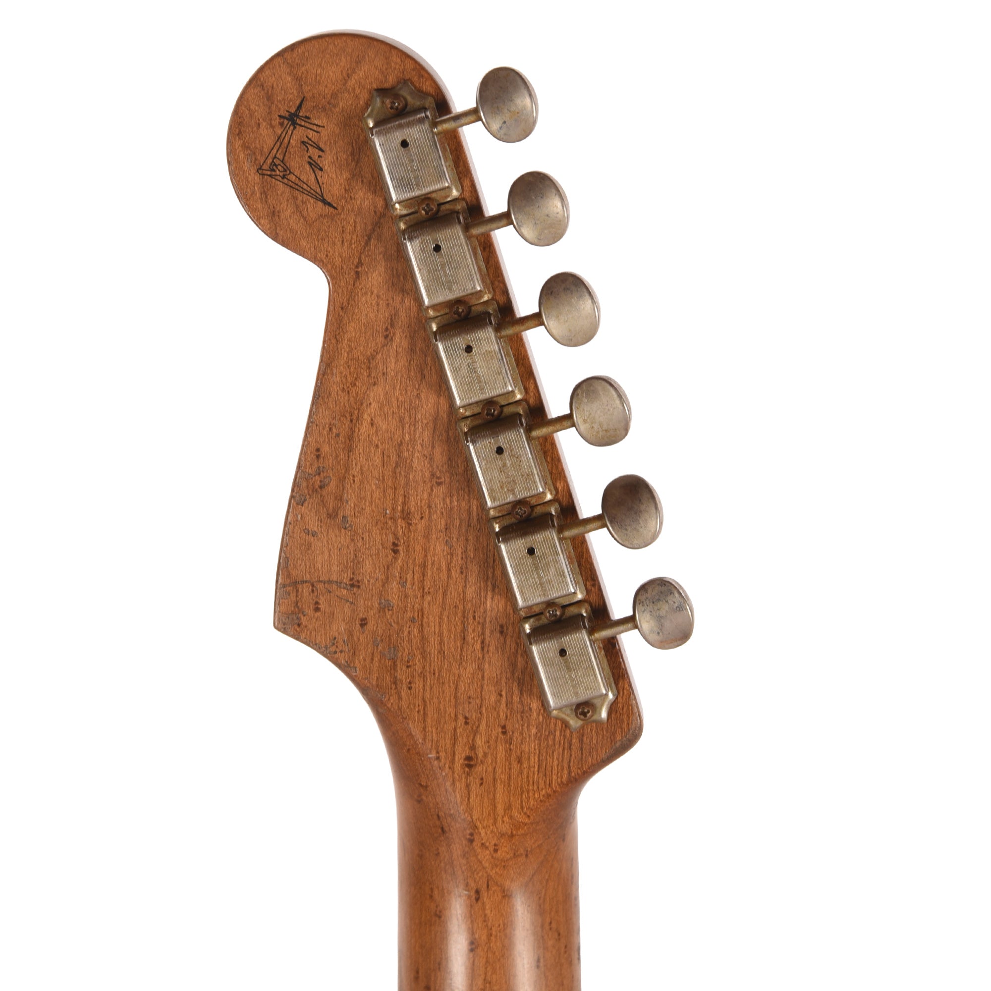 Fender Custom Shop '50s 3A Birdseye Neck Strat Ultimate Relic Black Burst Master Built By Kyle McMillin Electric Guitars