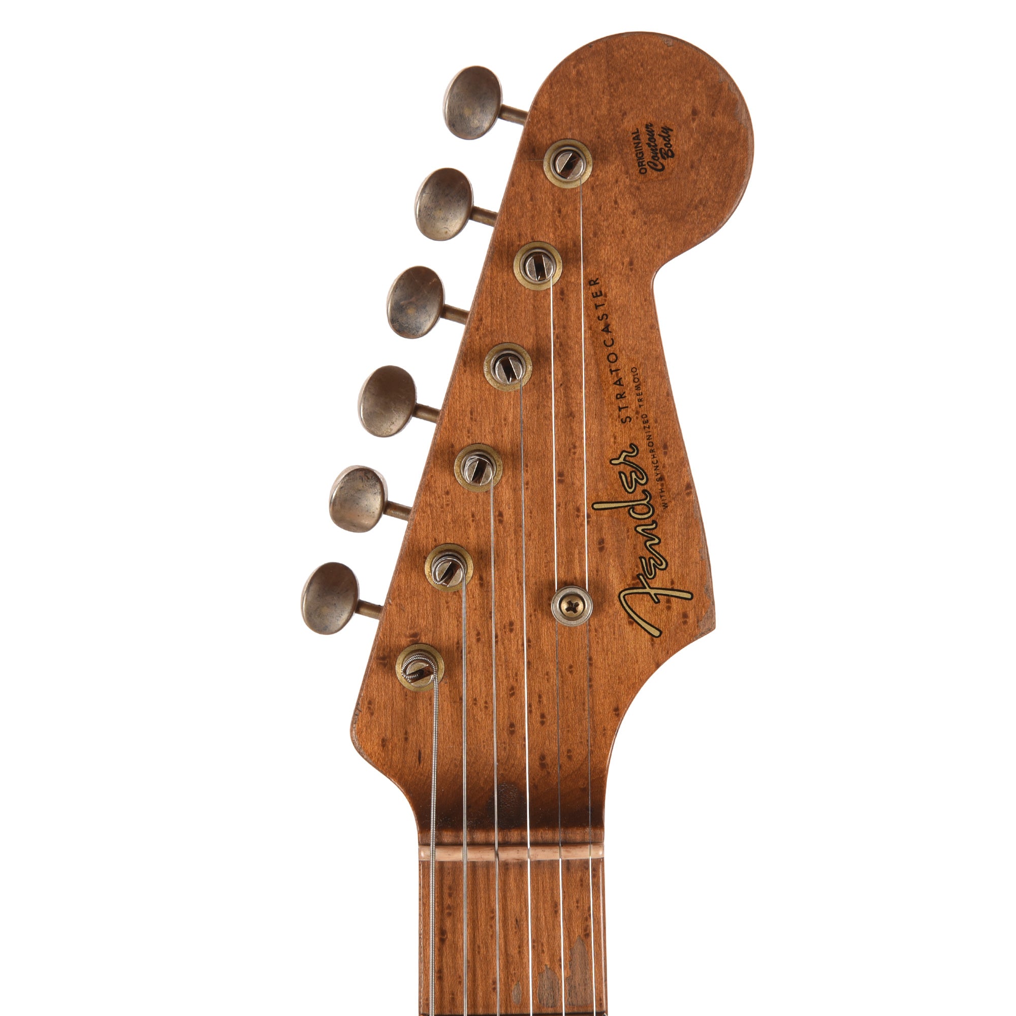 Fender Custom Shop '50s 3A Birdseye Neck Strat Ultimate Relic Black Burst Master Built By Kyle McMillin Electric Guitars
