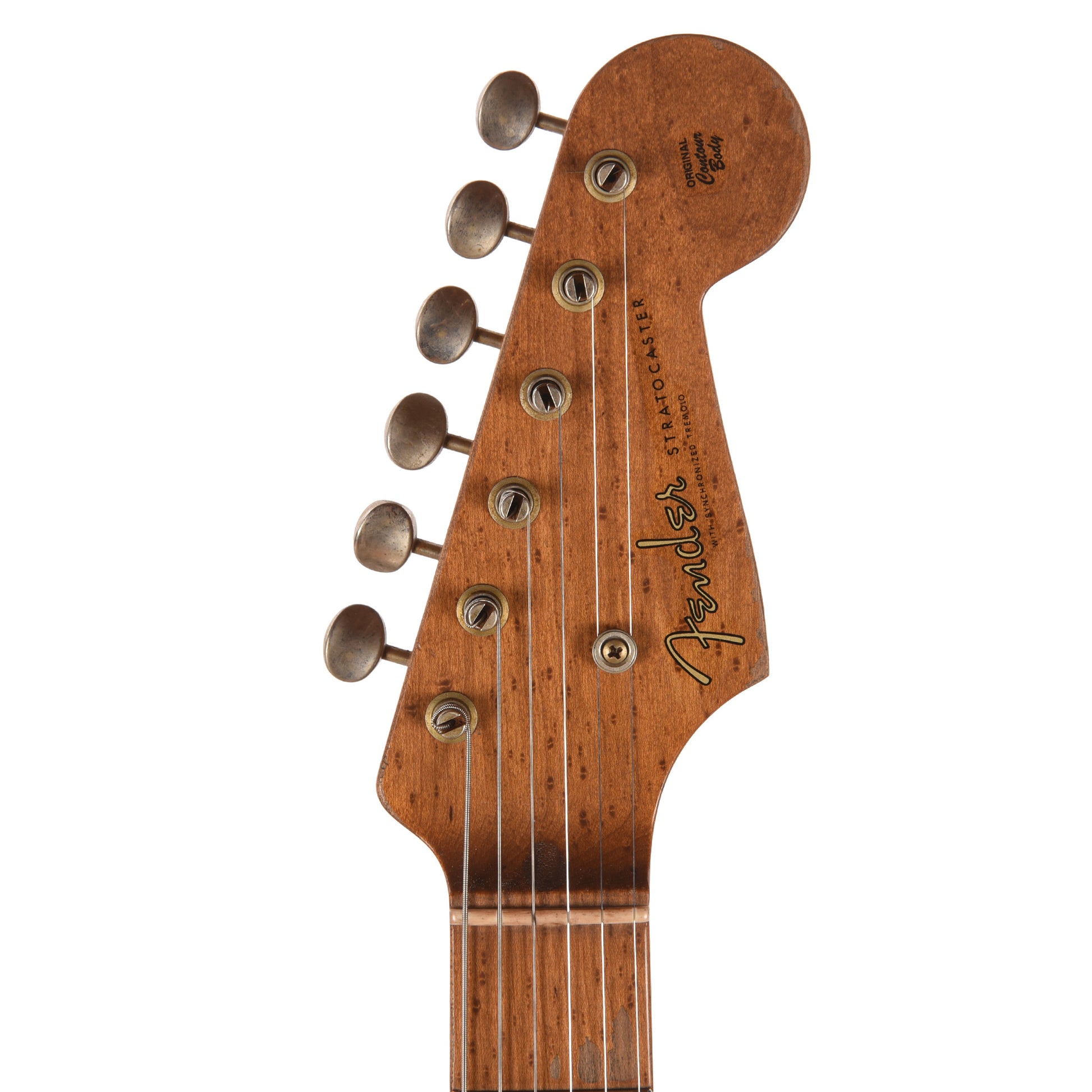Fender Custom Shop '50s 3A Birdseye Neck Strat Ultimate Relic Black Burst Master Built By Kyle McMillin Electric Guitars