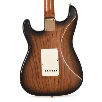 Fender Custom Shop '50s Roasted Stratocaster Journeyman Relic Black Burst Master Built by Kyle McMillin w/Roasted Birdseye Maple Neck Electric Guitars