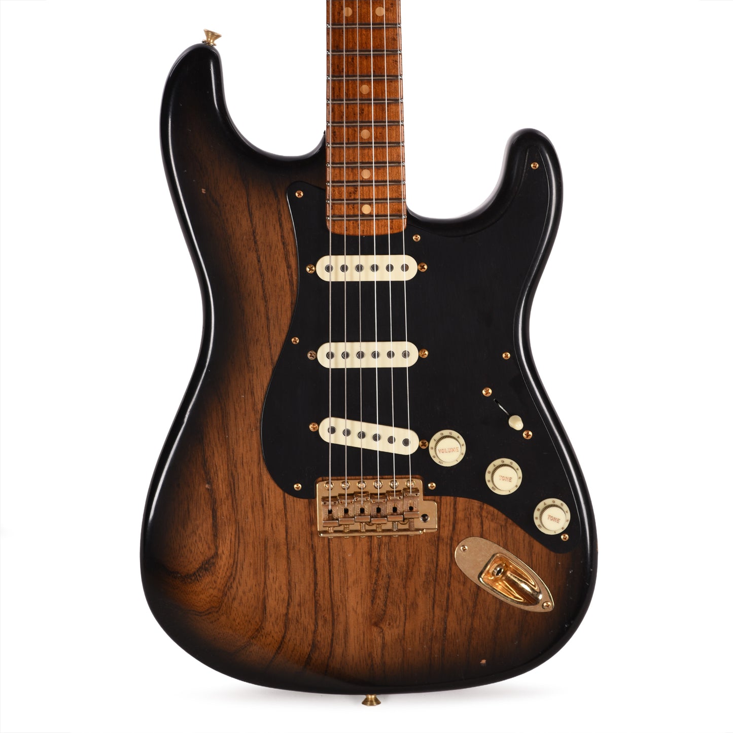Fender Custom Shop '50s Roasted Stratocaster Journeyman Relic Black Burst Master Built by Kyle McMillin w/Roasted Birdseye Maple Neck Electric Guitars