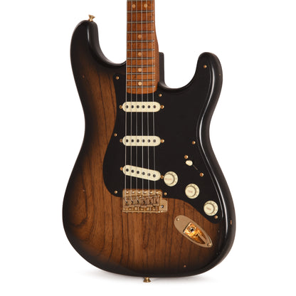 Fender Custom Shop '50s Roasted Stratocaster Journeyman Relic Black Burst Master Built by Kyle McMillin w/Roasted Birdseye Maple Neck Electric Guitars