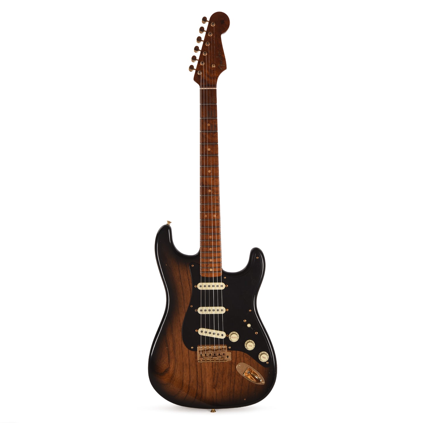 Fender Custom Shop '50s Roasted Stratocaster Journeyman Relic Black Burst Master Built by Kyle McMillin w/Roasted Birdseye Maple Neck Electric Guitars