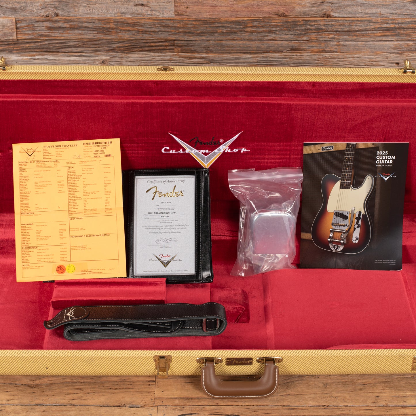 Fender Custom Shop '51 Nocaster NOS Aged Nocaster Blonde 2025 Electric Guitars