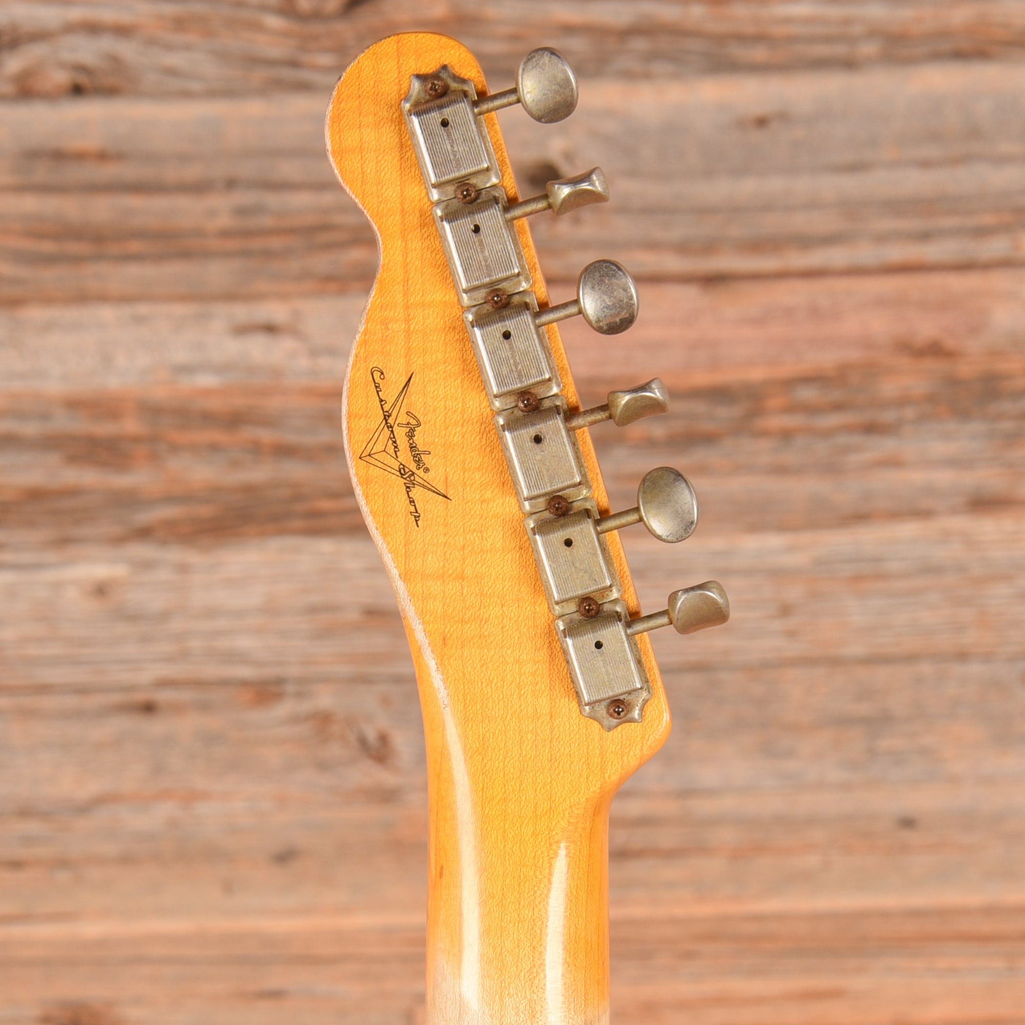 Fender Custom Shop '52 Reissue Telecaster Heavy Relic Sunburst 2021 Electric Guitars